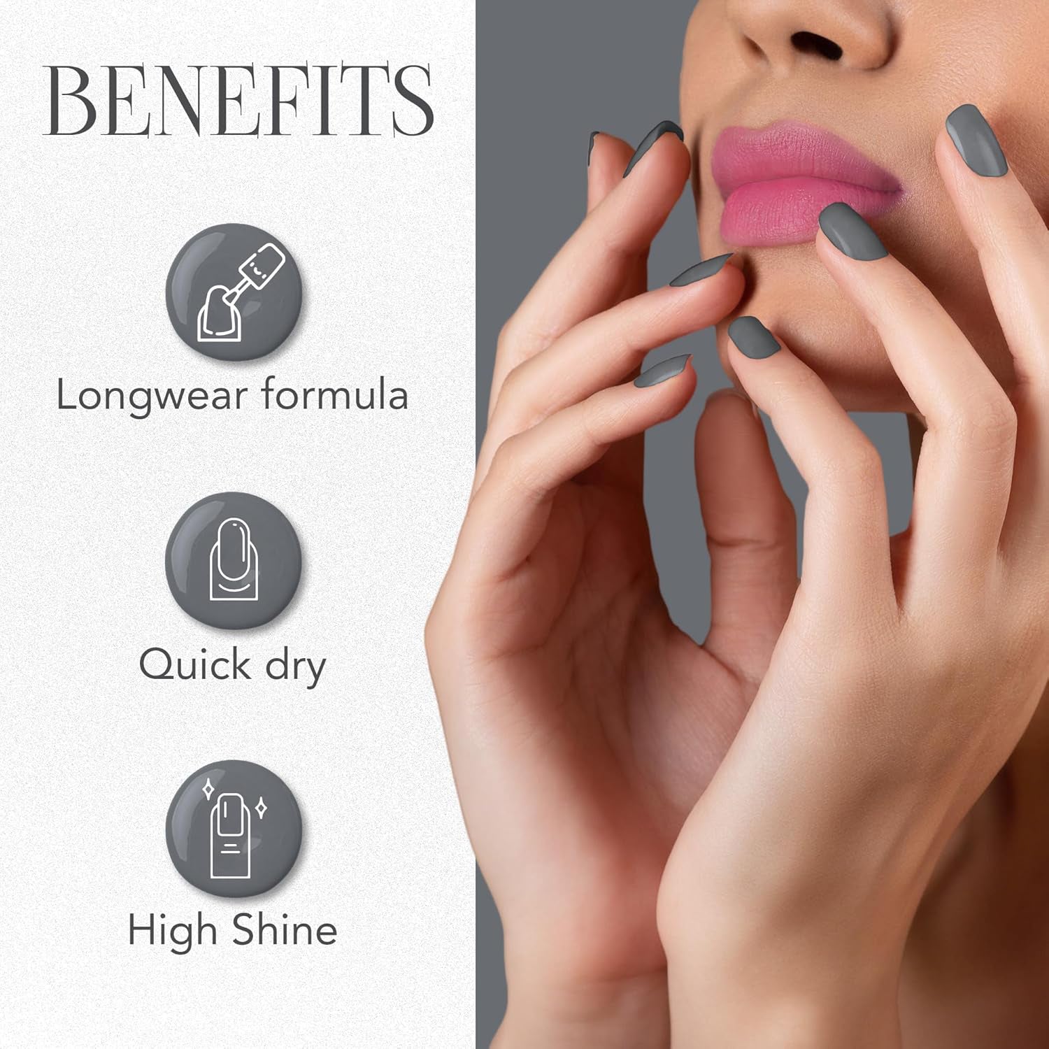 OG Beauty Calm Grey Mattify Nail Paint (10 ML / 1 Pc) OG Beauty Calm Grey Mattify Nail Paint (10 ML / 1 Pc)